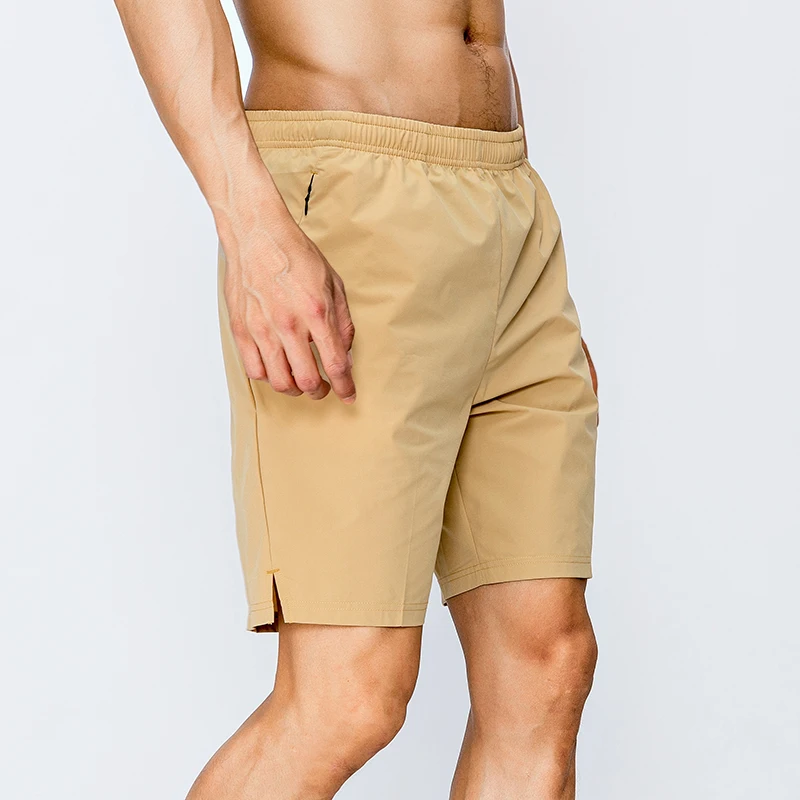 

2021 Summer Men Sports Zipper Pocket Shorts Athletic Shorts Short Pants Youth Men's Beach Mens Shorts Workout Casual Polyester