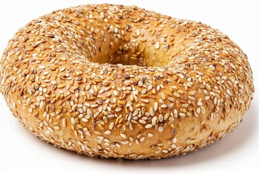 Sunflower seed bagel