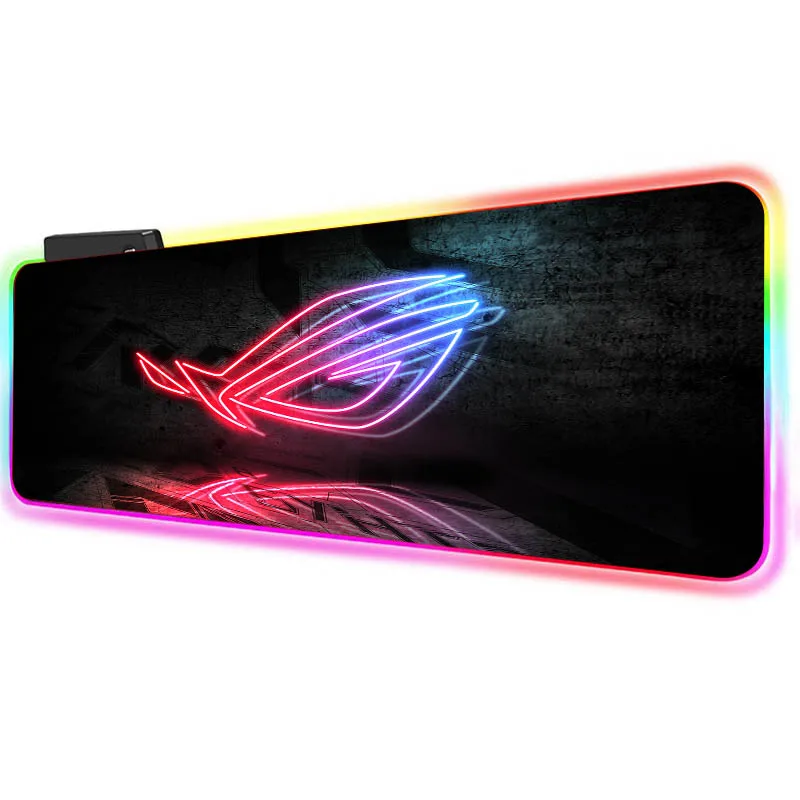 

400X900X3MM Desktop Keyboard Pad Play Mat Republic of Gamers Mousepad RGB Gaming Mouse Mat