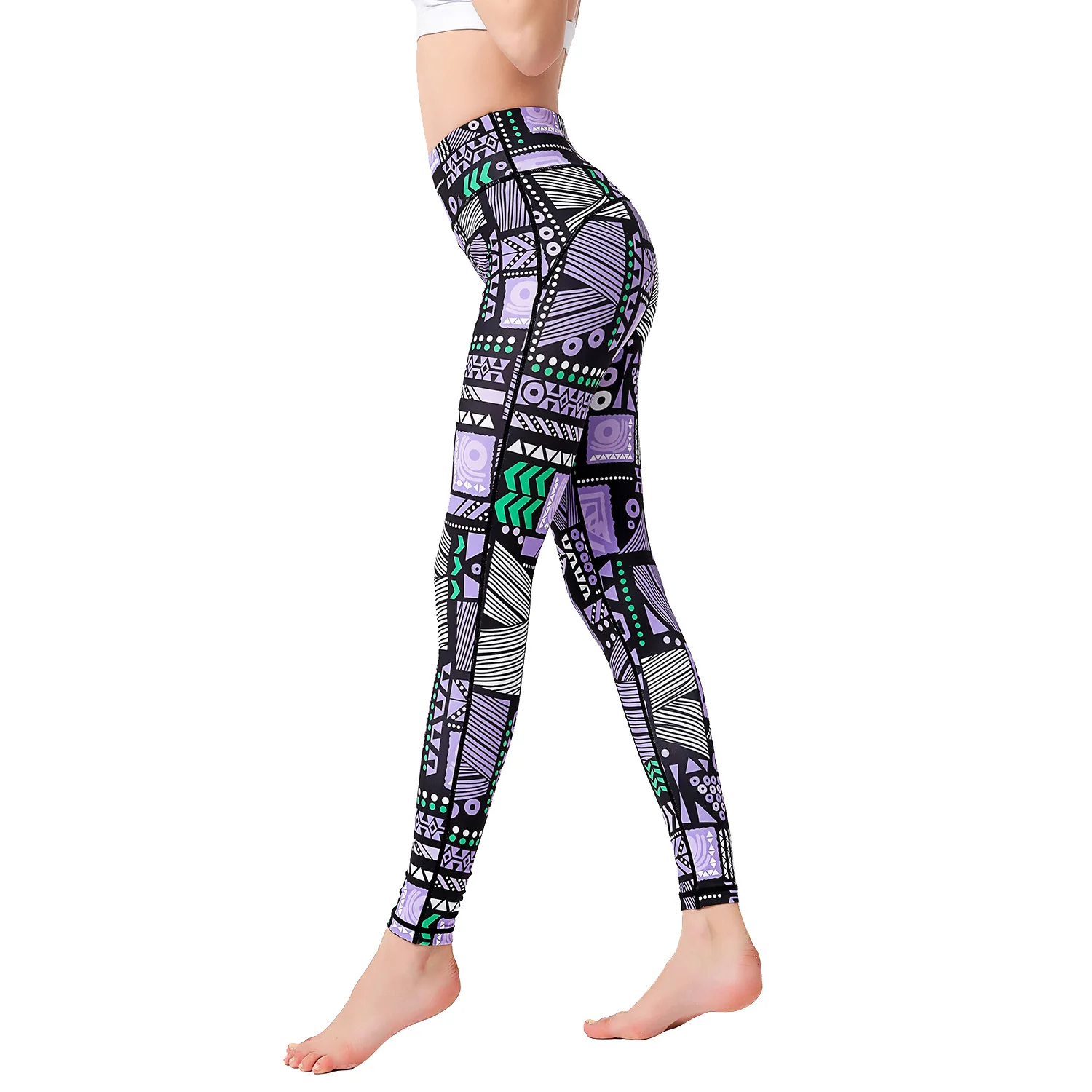 

New custom printed yoga leggings fitness running tight pants Women leggings, Customized colors