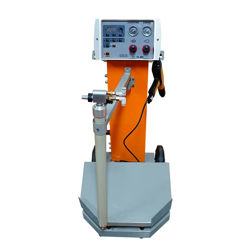 

COLO-668-V 100kv Powder Coating Machine Pulse System Fast Color Change Type