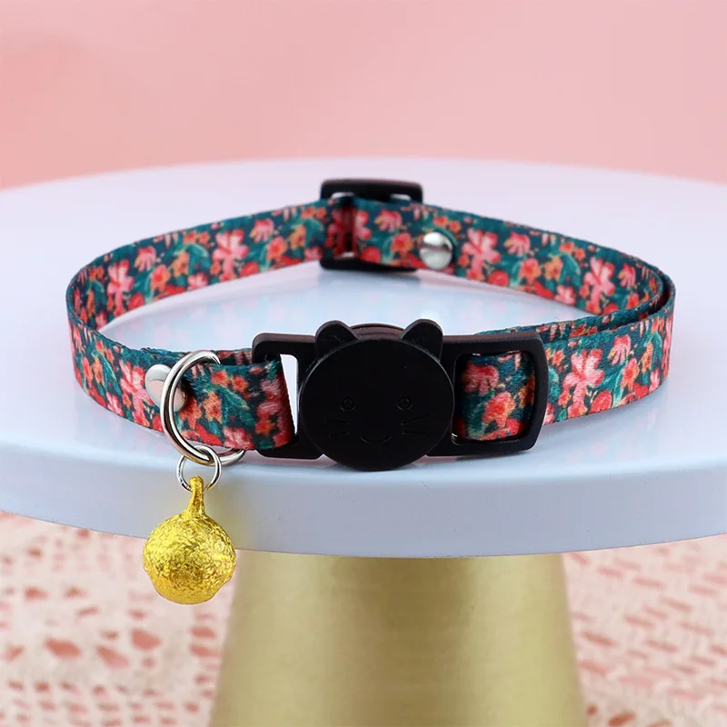 

New Seller Bohemian Style Puppy Collar Luxury Dog Necklace Bells Adjustable Pet Collar