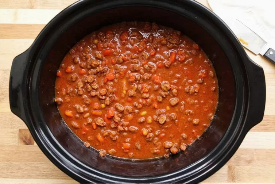 Best Slow Cooker Chili Recipe: Foolproof & Flavorful