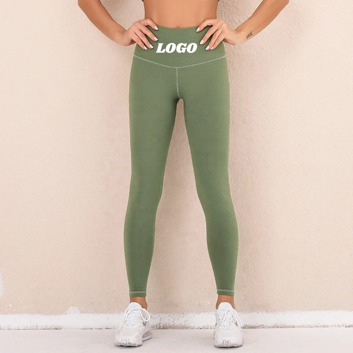 

Fashion Deporte Womens High Waist Ribbon Compressiong Gym Clothes Fitness Active Wear Workout Pants Yoga Leggings