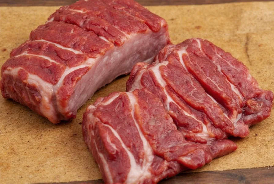 Sliced baby back ribs on a platter with sides