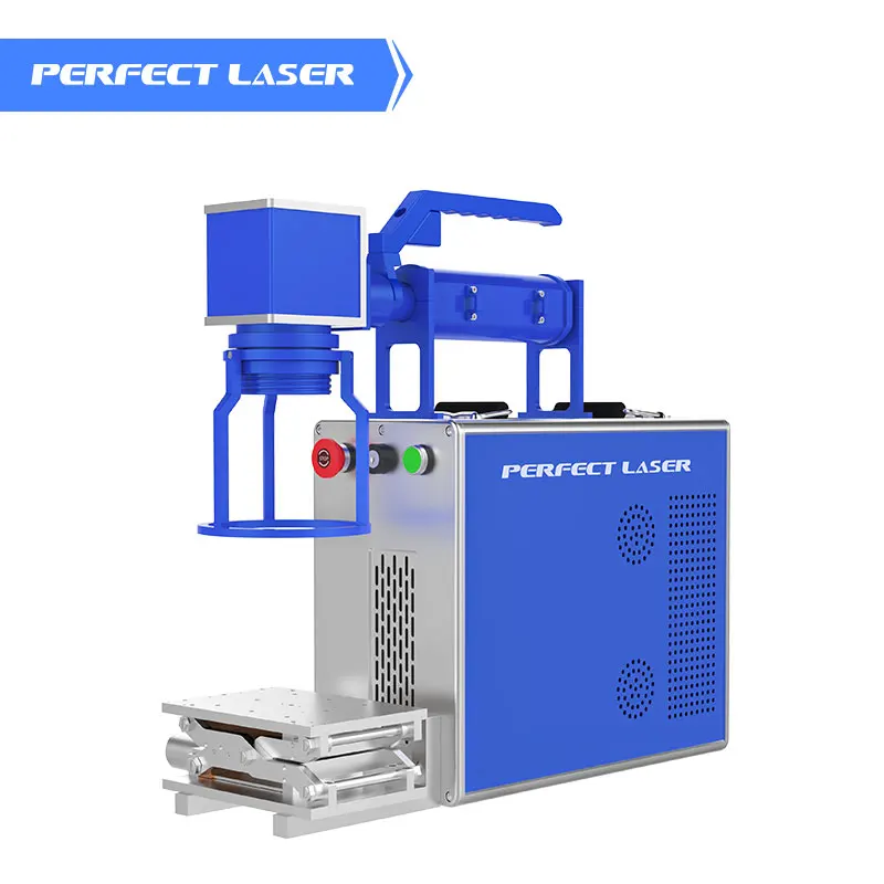 

Perfect laser 20w 30w 50w portable and handheld fiber laser marking machine marker for metal steel