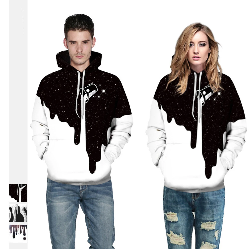 

Low Moq Oem OverSize Wholesale Star Art 3D Print Suit Clothing Man Sweatshirts Hoodies Custom Pullover