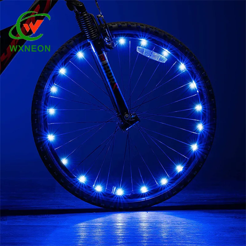 

Soft String Lights Easy Installation Bicycle Wheel Light LED Bike Spoke Lights