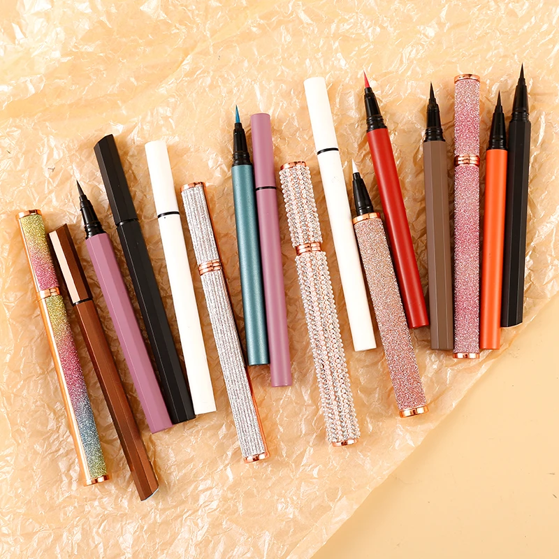 

Makeup waterproof colored private label water proof pencils liquid eye liner, Multi-colored