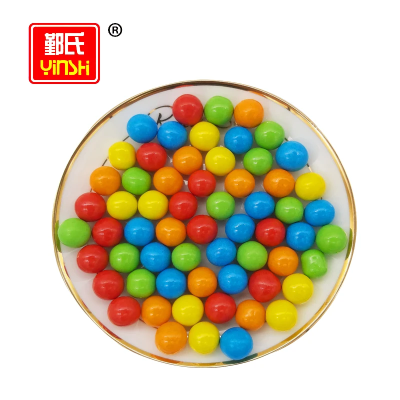 
Wholesale Colorful Candy in Bulk Fruit Flavor 1~1.5g Round Ball Bubble Gum 