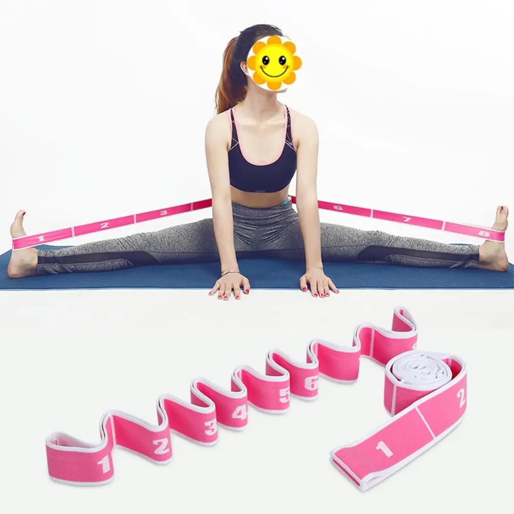 

Pull Strap Latin Stretching Lengthened Multifunctional Dance Workout Fitness Gym Equipment Elastic Yoga Band