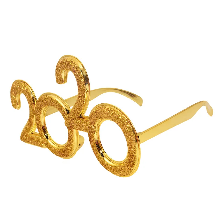 skyway 工厂批发新 2020 数字眼镜新年元旦元旦庆祝眼镜