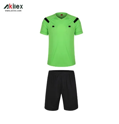 green soccer referee jersey