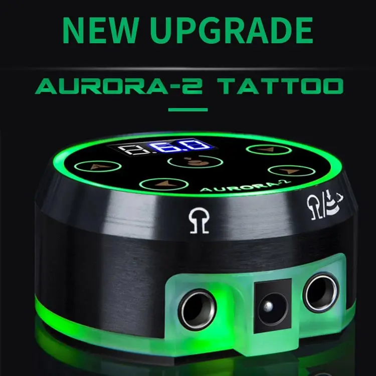 

Kissure Aurora-2 Tattoo Power Supply Upgrade Digital LCD New Power Supplies For Tattoo Machine