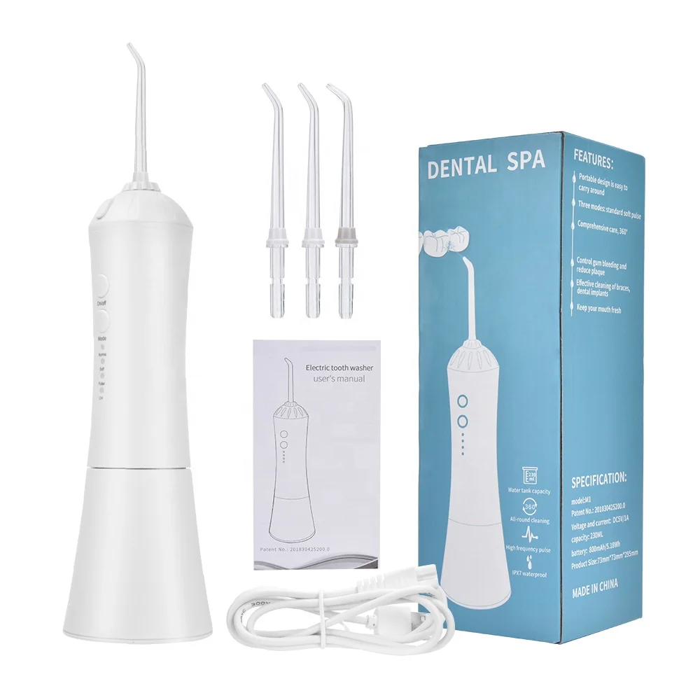 

Wholesale Electric Water Flosser IPX7 Dental Irrigator Teeth Whitening Kit Dental Scaler Care Waterflosser Fio Dental For Teeth