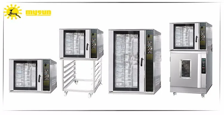 
Bakery Kitchen equipment combi steamer 5 trays gas convection oven 