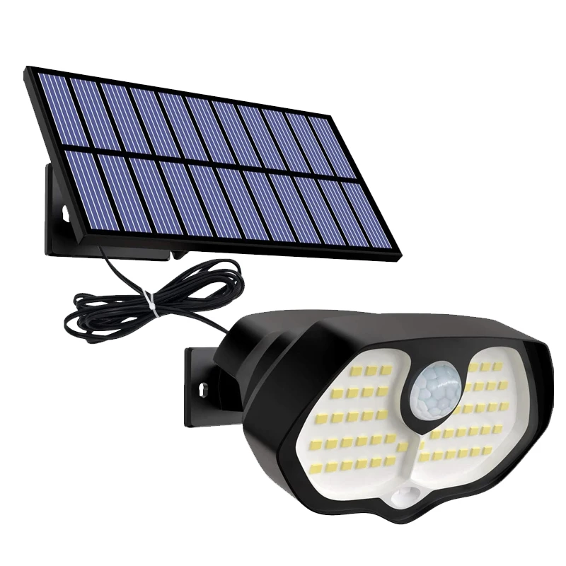 Hot sale split type solar Led wall lights solar motion sensor lights for Garden, Garage, Road