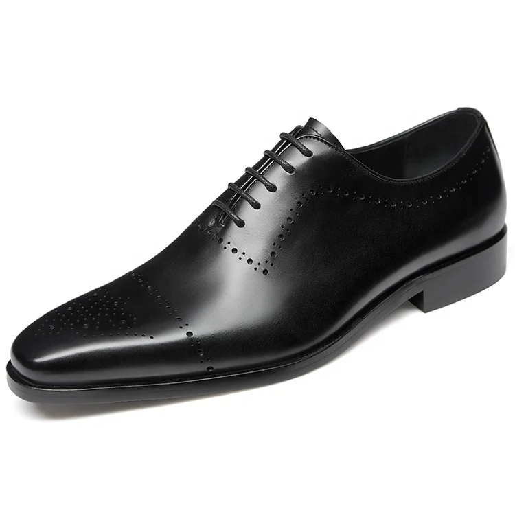 

Hot Selling Fashion Men Shoes Formal Breathable Genuine Leather Oxford Shoes Business British Fashion Brand Shoes Men