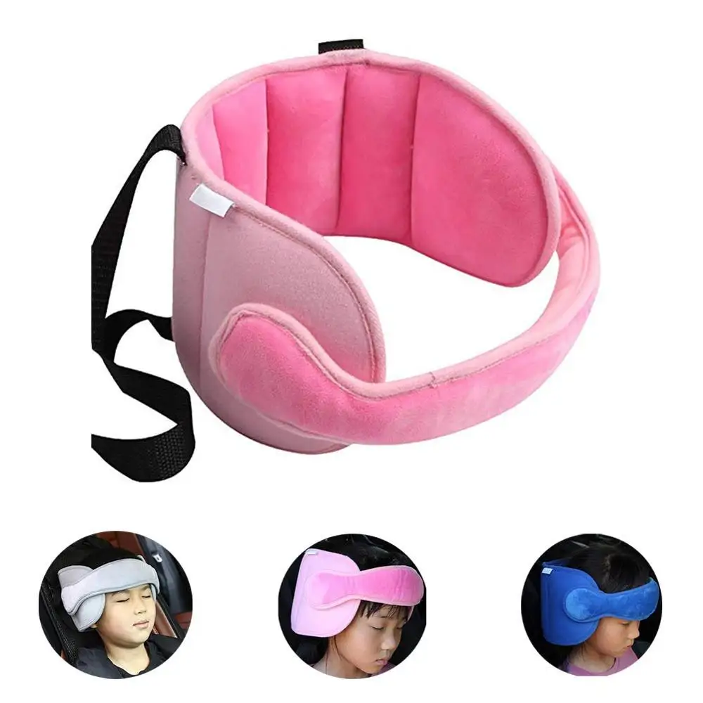 Car Seat Head Support Neck Pillow Strap Kids and Baby Safety Neck Relief Head Support Band Sleep Strap with Adjustable Belt