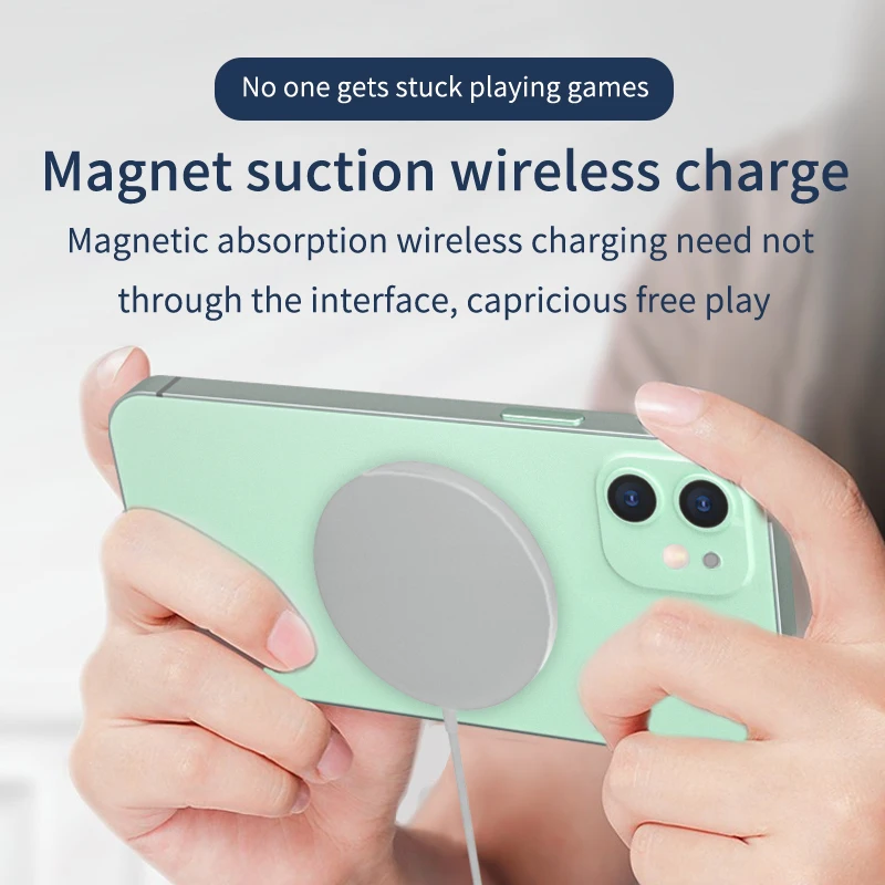 
2020 new factory Magnet wireless Charger for cellphone with CE FCC ROHS certifections 
