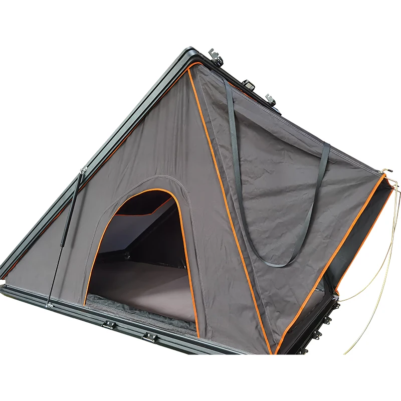 

4x4 Side Awning Roof Top Tent Hard Shell Camping Tent Waterproof Rooftop Tent Aluminum Four-season Tent Canvas 210x140cm Ronix