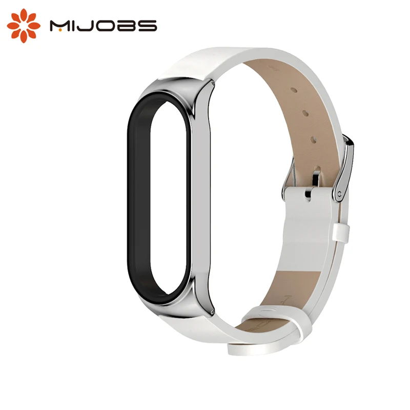 

Strap for Xiaomi Mi Band 6 for Mi Band 6 PU Leather Bracelet Strap for Mi Band 3 4 5 6 CS Bracelets Smart Accessories