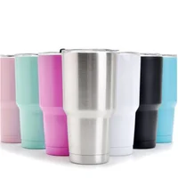 

watersy hot sale 30 oz double wall stainless steel 304 vacuum insulated beer tumbler with lid, outdoor travel coffee mug
