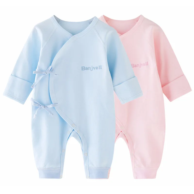 

Custom soft slim 100% cotton baby toddler pajamas romper infant newborn clothes