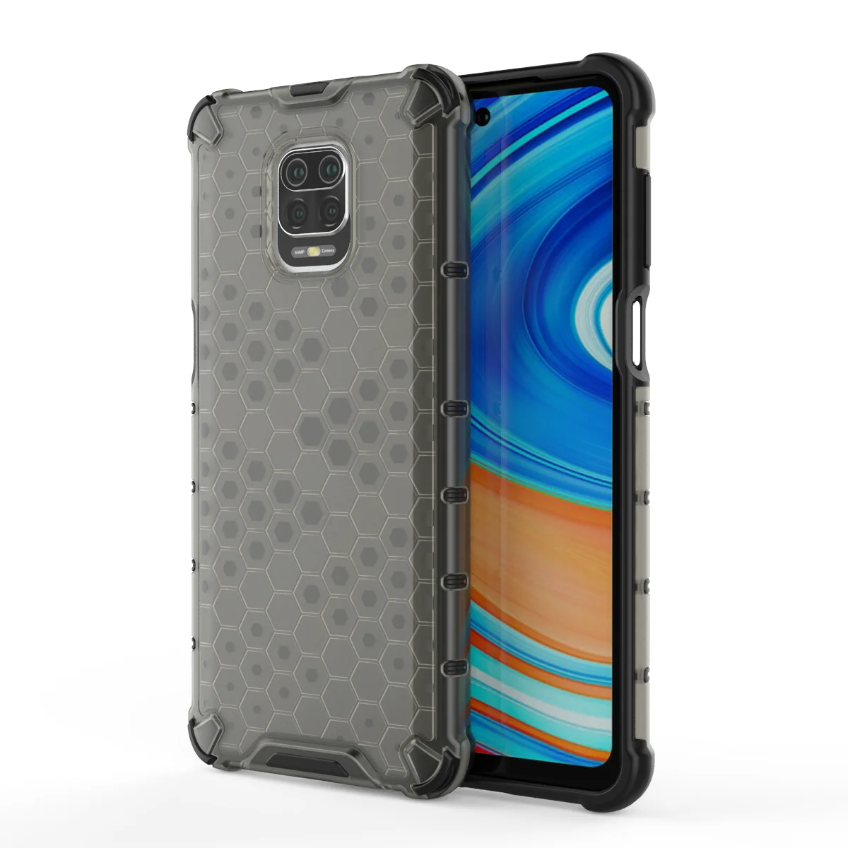 

2020 Hot Selling Anti-yellow Transparent Shockproof TPU PC Mobile Phone Cover for Xiaomi Redmi Note 9 pro Case Phone