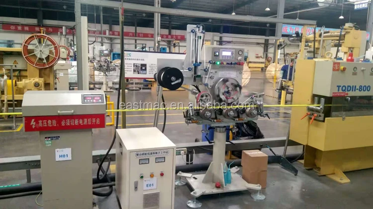 high speed hot foil tape printer and marker for optic fiber cable with precise and decrement 4 digit counter