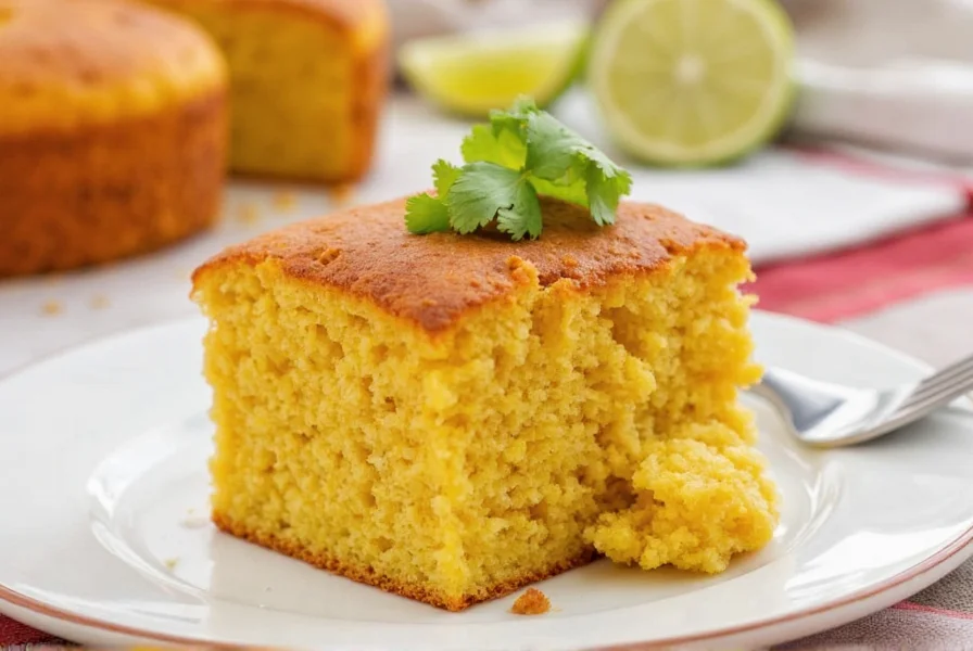 Cornbread Served in a Skillet