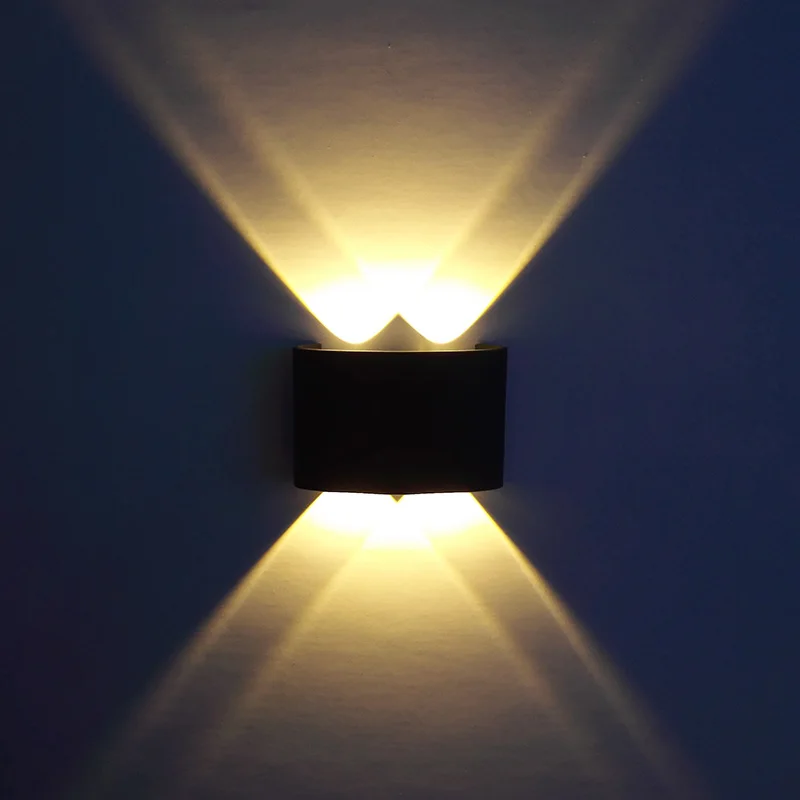 led wall light for outdoor 6W