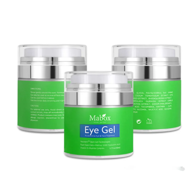 

Private Label Remove Dark Circles Eye Gel Patch Wholesale 50ml Hydrating Anti Wrinkle Eye Cream with Hyaluronic Acid