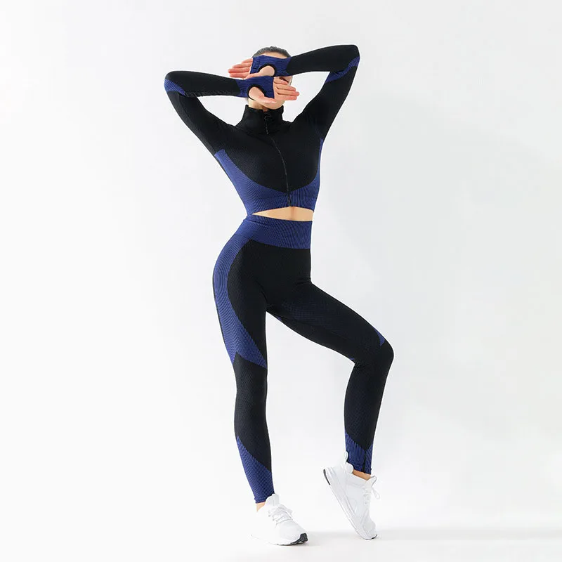 

Women Black Leggings Sports Women Fitness Set Gym Seamless High Waist Tight Yoga Corset Leggings, 10 colors, as picture shown