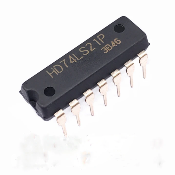 new electronic component ic chip hd74ls21p 74ls21 dip-14