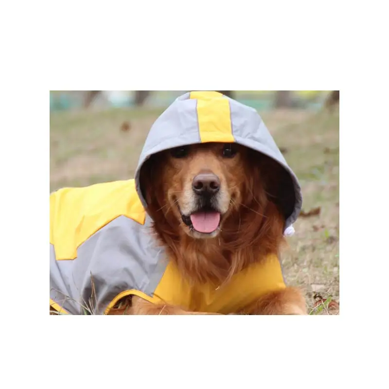 

Supplies Wholesale Portable Plain Mesh Lining Pet Outdoor Jacket, Safe Multi-sizes Blue Pet Raincoats For Dogs Cats Puppies, Yellow, green, blue