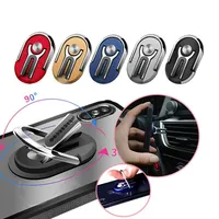 

2019 new design 2 in 1 multifunctional 360 degree universal air vent car bracket car mount mobile phone stand finger ring holder