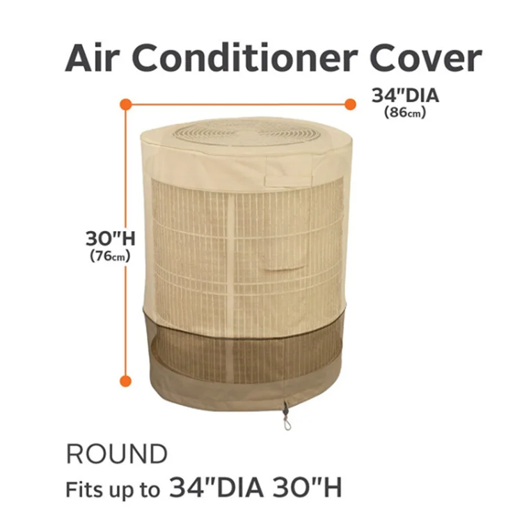 Heavy Duty Round Outdoor Air Conditioner Cover Buy Outdoor Air