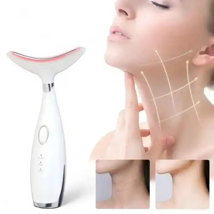 

Comfort intense pulsed light wrinkles reducing instrument skin tightening double chin 3 in 1 red light facial neck lift massager