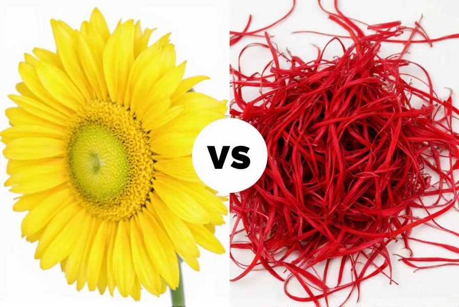safflower vs saffron