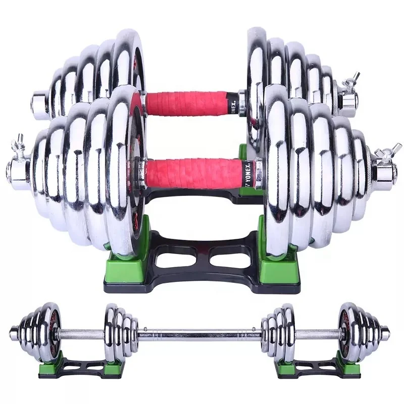 

Cheap price  home gym fitness equipment combination portable barbell weights dumbbells set adjustable dumbbell