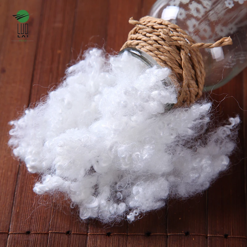
White polyester stable fiber stuffing 