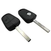 Original Opel Corsa Astra 2 button remote car key with HU100 blank key blade shell case with battery holder