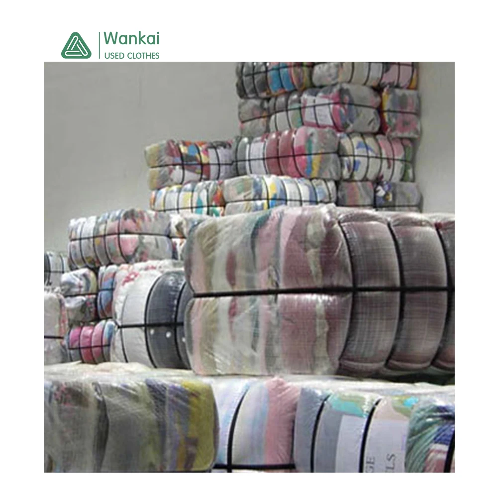

Wankai Apparel Manufacture Second Hand Clothing Mixed Bales, cheap price Bale Clothing Used Clothes Second Hand, Mixed color