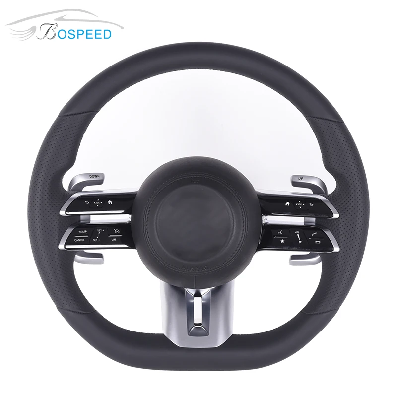 

Carbon fiber steering wheel for Benz AMG E class e53,leather steering wheel