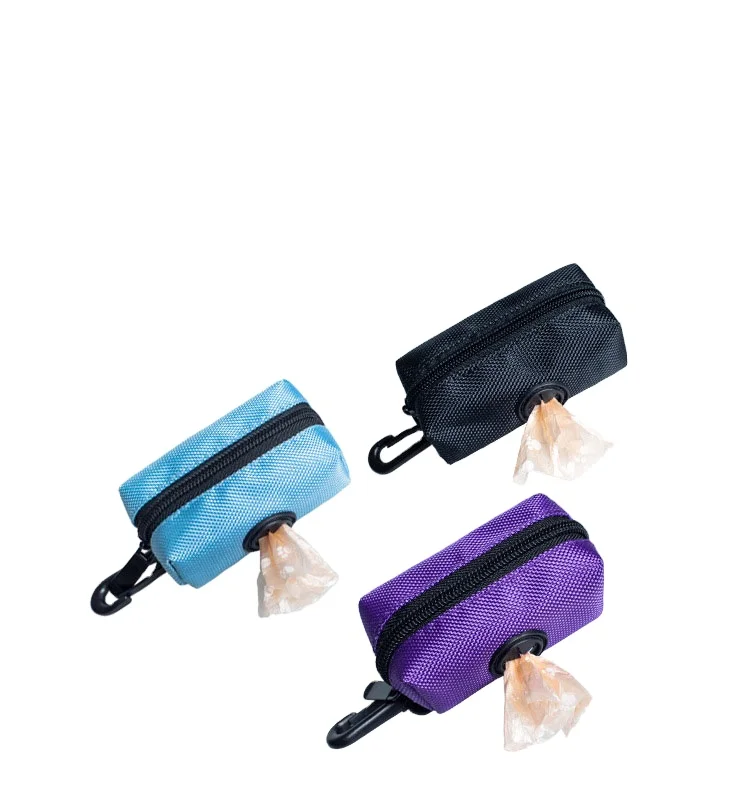 

Advocator OEM/ODM customize pattern color high quality material and zipper portable outdoor use pet dog poop bag dispenser, Customized color
