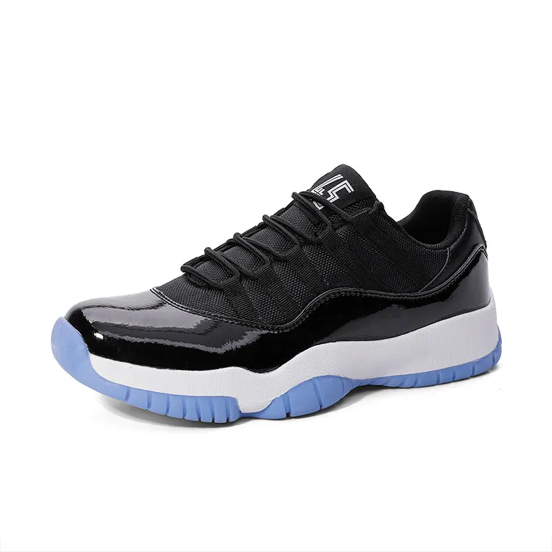 

New 2020 model high quality woven upper fashion street sport shoes ventilation Basketball Sport Shoes Men, Black