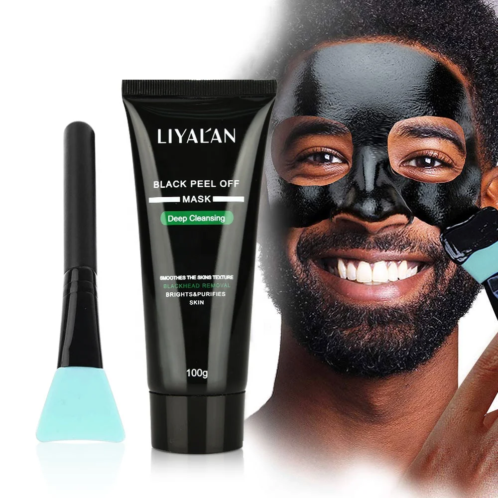 

New Best Bamboo Charcoal Deep Cleaning Black Mask Blackhead Remover Peel Off Face Mask