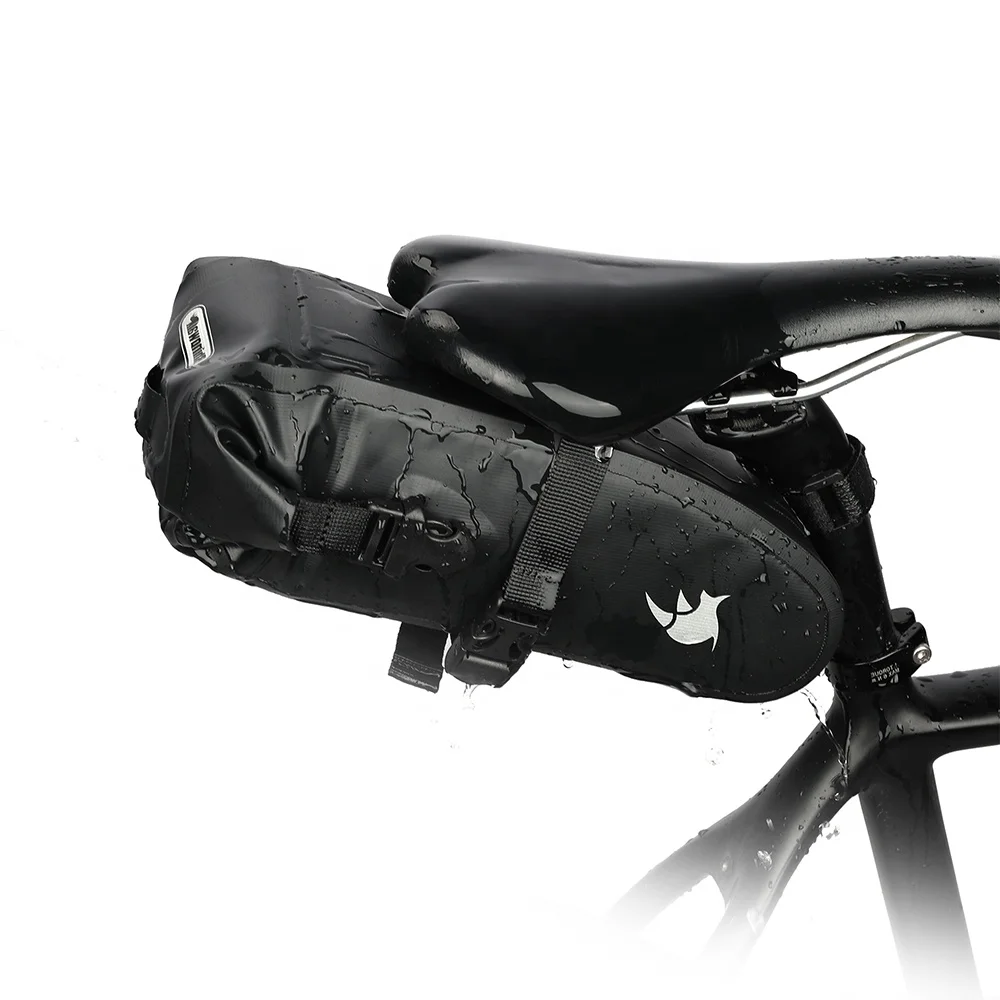 

Rhinowalk Bike Saddle Bag Saddle Pack 2.5L Waterproof Rear Seat Bikepacking Gravel Bicycle Cycling