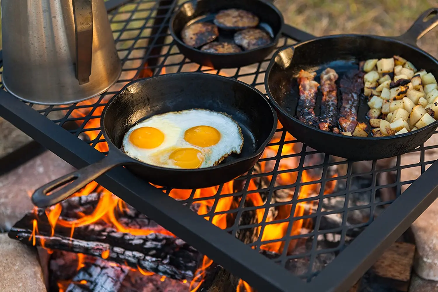 Camping food. Camp food.